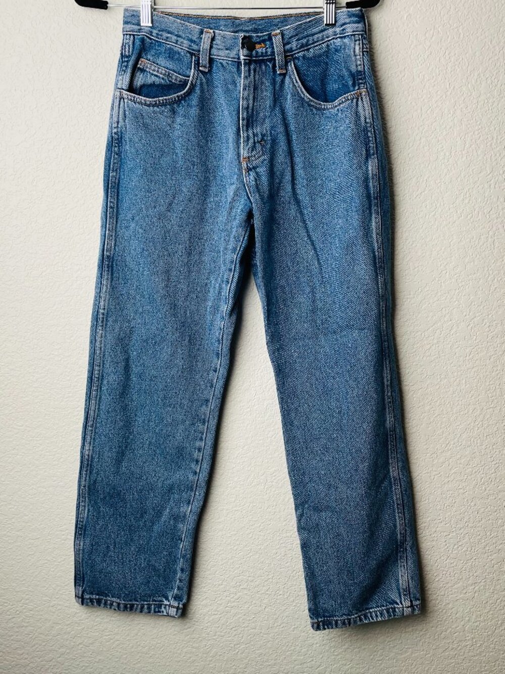 Vintage Rustler Straight Leg Medium Wash 100% Cotton Denim Jeans | Size 29